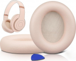 SOULWIT Ersatzpolster Ersatz Ohrpolster f&uuml;r Beats Studio Pro kabellose Noise-Cancelling-Kopfh&ouml;rer, Polster mit weichem Proteinleder, L&auml;rmd&auml;mmungsschaum