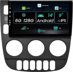 MISONDA 6G + 128G Android 14 autoraadio Mercedes Benz W163 ML320 ML350 ML400 ML500 1997-2005 CarPlay Android auto 9-tolline IPS stereo DSP Mirror Link Bluetooth WiFi GPS FM/RDS SWC kaamera + mikrofoniga