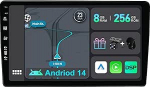 [8GB + 256GB] Android 14 autoraadio Audi A4 (B6/B7) | Seat Exeo [Integreeritud CarPlay/Android Car/DSP/GPS]-9-tolline IPS 2.5D kaamera + MIC-DAB/peeglilink/Bluetooth 5.0/360 kaamera/roolijuhtimine