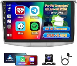 Roinvou 2+64G autoraadio Android VW Magotan/CC Passat B7/B6 2010-2015 traadita Carplay Android autoga, 10-tolline puuteekraaniga raadio koos Mirror Link WiFi GPS Bluetooth EQ FM/RDS SWC tagurduskaameraga