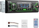 ESSGOO autoraadio FM MP3 m&auml;ngija auto kaugjuhtimispult 1DIN Bluetooth TF raadio USB FM Aux-In