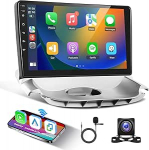 Podofo Android 13 autoraadio Peugeot 206 2004-2008/Citroen C2 2006-2013 traadita Carplay Android auto, 9-tolline puuteekraaniga neljatuumaline 4G+64G Bluetooth/Link peegel/FM/RDS/WiFi/GPS + tagurdamine