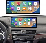 Ninetom autoraadio 12,3-tolline puuteekraan koos juhtmevaba Carplay ja Android autoga 2016-2022 BMW X1 seeria F48 jaoks koos EVO s&uuml;steemiga, toetab Mirrorlink, kaamera, navigatsiooni