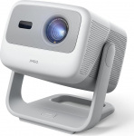 JMGO N1S 4K UHD miniprojektor, kolmekordne laserprojektor, 1100 ISO luumenit, Gimbal reaalajas automaatne fookus, Google TV, Netflix, 110% BT.2020, HDR10, 10W Dolby Audio, Blu-ray 3D, 200-tolline v&auml;litingimustes kasutamiseks.