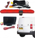 Dolphin tahavaatekaamera Peugeot Expert & Citroen Dispatch Van 2016 ja hiljem 4,3" armatuurlaua monitoriga