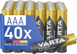 VARTA AAA patareid, Power on Demand, Alkaline, 1,5 V, keskkonnas&otilde;bralikus pakendis, ideaalne arvutitarvikutele, nutikodusseadmetele, 40 tk.