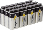 Energizer 9V t&ouml;&ouml;stuslik/korduvkasutatav patarei (12 tk)