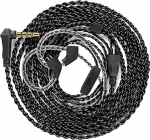 CCZ Melody IEM kaabel, CCZ C01 OFC asenduskaabel DC01 Pro, BC01 Pro, KBEAR KS1, KS2, In-Ear Monitors, Wired Earbuds, IEM k&otilde;rvaklapid, In-Ear k&otilde;rvaklapid (TFZPins with Microphones) 2m Long