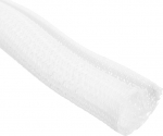 hankekaart 5-1/5 Zoll ID Split Loom Tubing 7,6 m pol&uuml;estrist kaabli kaitsekate kaabli muhv USB-kaabli toitejuhtme jaoks, valge