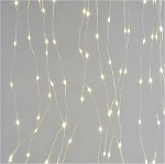 EMOS LED valguskardinad, 300 LED Drop Fairy Lights, 2,9 m pikkune j&otilde;uluvalguse valgustus + 3 m kaabel koos toiteallikaga, 8 valgusrežiimi, peodeks, j&otilde;uludeks, soe valge, IP44 sise- ja v&auml;listingimustesse