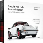 FRANZIS 67322 Porsche 911 Turbo advendikalendri mudelikomplekt 1:24 koos helibaasi ja 52-lehek&uuml;ljelise saateraamatuga