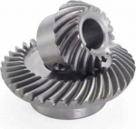 LWOMAN Mitre Gearbox 1 komplekt - lihvimisseadmed, metallist k&uuml;lalised - hammasratta sisemine auk 25 mm 16 mm 1 8t 36t t&otilde;stev hammasratas C77+96 spiraalveski seadmed veski osade jaoks hammasratas mehhaaniline