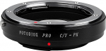 Fotodiox Pro objektiivi adapter, Contax Yashica (C/Y) objektiiv Pentax K (PK) DSLR kaamerale nagu K-7, K-x, K-r