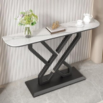 Konsolen-Sofatische, Langer Akzenttisch, Konsolentisch f&uuml;r den Eingangsbereich, Eingangstisch, moderner Sofatisch, Flurtisch, Foyertisch, dekorativer Flurtisch, f&uuml;r Wohnzimmer, Flur, Foyer (