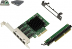 KALEA-INFORMATIQUE KIT PCIe v&otilde;rgukontrollerikaart 4 port LAN RJ45 Gigabit Ethernet 10 100 1000 Mbps Lenovo Tiny5 M720Q M920Q M920X P330 jaoks.