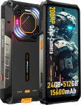 Ulefone Armor 26 Ultra 5G v&auml;ljas nutitelefon, 24GB + 512GB Android 13 v&auml;ljas mobiiltelefon ilma lepinguta, 200MP + 64MP kaamera, 15600mAh aku / 120W kiirlaadimine, 6,78-tolline FHD + 120Hz, 121dB k&otilde;lar / NFC / OTG