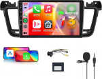 8 Core 6 + 128G: Hodozzy Carplay autoraadio Peugeot 508 2011-2018, 9-tolline puuteekraaniga Android autoraadio Android Car/WiFi/GPS/RDS/FM/Bluetooth/USB-ga