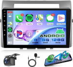 8 Core 6G+128G juhtmevaba Carplay Android autoraadio Toyota Corolla Verso 2004-2009 jaoks