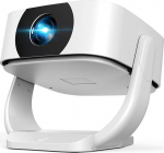[Sisseehitatud rakendused] Projektor, Native 1080P, WiFi Buetooth, kaasaskantav 50% Zoom, 270&deg; p&ouml;&ouml;ratav projektor kodukino / v&auml;ljas, &uuml;hildub s&uuml;learvuti / nutitelefoni / hiirega