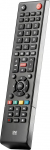 One For All Toshiba TV asenduspult URC1919 - t&ouml;&ouml;tab k&otilde;igi Toshiba teleritega (LED,LCD,Plasma) mustana