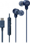 JVC HA-FR29UC-A USB-C k&otilde;rvaklapid, DA konverter, Hi-Res Audio, mikrofon koos mute l&uuml;litiga, mugavad silikoonist k&otilde;rvaklapid, 3 nupuga kaugjuhtimispult, Plug & Play PC/Smartphone/Gaming, v&auml;rv sinine