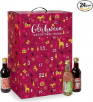 Gl&ouml;giveini advendikalender, 24 erinevat sorti 250 ml (= 6 liitrit), Gl&ouml;giveinikomplekt, degusteerimiskarp Pfefferdieb