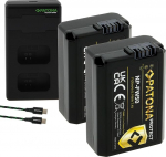 PATONA Protect NP-FW50 aku 1100 mAh koos laadijaga PD Performance &Uuml;hildub Sony NEX-C3 NEX-F3 NEX-3 NEX-5 NEX-6 NEX-7 DSC-RX10 Mark II III IV Alpha A33 A55 7 5000 6100
