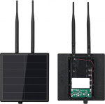 D5-2A 5w p&auml;ikesepaneelis&uuml;steem Rak4631 LoRa moodulile DIY Meshtastic Meshcore LoRa Node Kits koos 868 MHz ja 2,4 g BLE antenniga