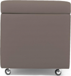 Arketicom Uus Pandora Swing Bean Bag koos ratastega Faux nahast Jalatugi koos ratastega Istme iste istme polsterdatud kummist kevadel Puff Design Peamine Decor kohvilaud