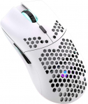 Lancoon traadita m&auml;nguhiir, &otilde;&otilde;nes nikerdatud disain, v&auml;rviline, laetav, vastupidav, 2.4 G, 4 reguleeritavat 3200 DPI taset, 7 nuppu, optiline andur E-Sportb t&ouml;&ouml;ks (valge)
