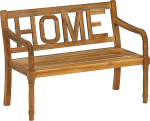 Dehner Home Garden 2-kohaline pink umbes 120 x 64 x 89 cm FSC sertifitseeritud akaatsiapuust naturaalne