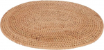 Hitzebest&auml;ndige Platzsets aus Nat&uuml;rlichem Rattan mit W&auml;rmeschutz und Kratzschutz f&uuml;r Esstisch und Dekorative Tischdeko im Eleganten Gesunden Design