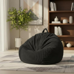 ZhenLives Must Corduroy Bean Bag Chair (3ft No Filling) Veekindel ladustamise Ottoman ja konverteeritav diivan m&auml;nguruumi, koduteatri ja kontori jaoks, raskev&otilde;imeline kohev lounger meestele