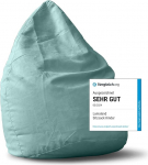 Lumaland Luxury Giant Bean Bag XXL Micro Velour Indoor Bean Bag erinevates suurustes ja v&auml;rvides