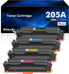 inkalfa Compatible with HP 205A MFP M181fw toner CF530A CF531A CF532A CF533A Color Laserjet Pro MFP M180n M180nw M154nw M154a M181 M180 M154 (black-cyan, yellow)