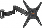 ELIVED TV Wandhalterung H&ouml;henverstellbar f&uuml;r 23-55" Fernseher/Monitor bis zu 25kg, max. VESA 400x400mm, Gasdruckfeder TV Hatlerung Wand Neigbar Schwenkbar, Fernseher Wandhalterung EV031