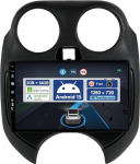 Android 14 autoraadio Nissan March Micra (2010-2017) GPS navigatsioon - CarPlay Android auto - tagantj&auml;rgi kaamera - 2G + 32G - IPS 9-tolline 2 DIN - DSP DAB roolijuhtimispult 4G Fast Boot