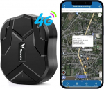 Winnes 4G GPS Tracker 10000 mAh GPS Tracker auto ilma tellimuseta 80 p&auml;eva pikk ooteaeg IP58 veekindel tugev magnet GPS-positsioneer reaalajas j&auml;lgimisseade Anti-Lost koos tasuta rakendusega (TK905B)