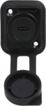 HangTon 5 tk USB C t&uuml;&uuml;pi C veekindel &uuml;henduspesa pistikupesa Bulkhead Bushing Inline kaabel naise ja naise pikendus v&auml;litingimustes kasutamiseks