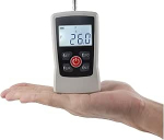D&uuml;namomeeter, 50 N/5 kg tragbarer Zugdruck, sparsamer digitaler und Zugkraftmesser, LCD-Bildschirm, Handgriff-Dynamometer, Kraftmessger&auml;te