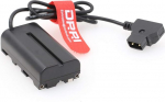 DRRI NP-F Dummy aku DC Coupler Dtap adapteri kaabel Sony NP-F990 NP-F970 F960 F770 F750 F550 jaoks