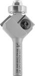 ETT p&ouml;&ouml;ratavad noad trimmer TC varre (C) 8 mm, l&auml;bim&otilde;&otilde;t (A) 32 mm, B 12 mm, E 45&deg;, kuullaagritega