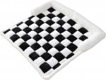Topchances Lemmikloomade diivanikatted diivanile koerale Diivanikate Diivanikate Cream Square Plaid Cozy Dog Mat Furniture Protector Black 75x75cm
