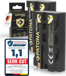 PATONA Protect NP-F550 aku 3500 mAh asendusaku, mis &uuml;hildub Sony videokaameraga, LED-indikaatorite valgustus, videovalgus, kaameramonitorid, aku NP-F750 NP-F950 NP-F970 NPF550 NP F550