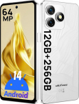 Ulefone Note 18 Pro mobiiltelefon ilma lepinguta, 64MP + 50MP + 32MP kaamera 12GB + 256GB/SD-2TB Android 14 nutitelefon 18W kiirlaadimisega 6,78-tolline HD + 5450mAh aku 4G Dual SIM n&auml;gu