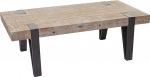 Mendler kohvilaud HWC-A15b elutoa laud kuusepuust rustikaalne massiivne MVG sertifitseeritud 40 x 120 x 60 cm