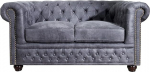 Casa-Padrino Chesterfield 2-kohaline diivan Antiik hall majast elutoa m&ouml;&ouml;bel - diivan