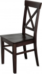 KEHO s&ouml;&ouml;gitoa toolid 2 tk (CH24) kuni 150 kg - valmistatud t&auml;ispuidust - s&ouml;&ouml;gitoolide komplekt - valmis kokkupandud (Wenge)