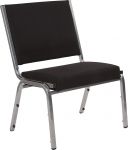 Flash Furniture Bariatrische St&uuml;hle, Textil, Schwarzer Stoff