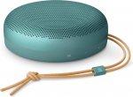 Bang & Olufsen Beosound A1 (3rd Gen) - kompaktne, kaasaskantav Bluetooth-k&otilde;lar, IP67 veekindel, C2C sertifitseeritud, 24-tunnine aku kestvus, 3 mikrofoni selgete vestluste jaoks - Eukal&uuml;ptiroheline